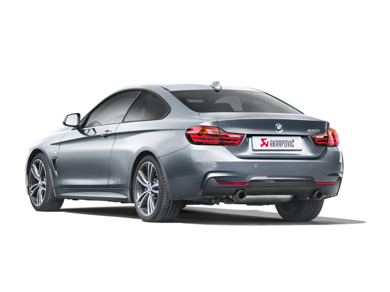 Akrapovic 16-17 BMW 340i (F30 F31) Evolution Line Cat Back (SS) w/ Carbon Tips (Req. Link Pipe)-Exhaust-Silicon Valley Bimmer