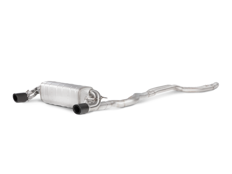 Akrapovic 16-17 BMW 340i (F30 F31) Evolution Line Cat Back (SS) w/ Carbon Tips (Req. Link Pipe)-Exhaust-Silicon Valley Bimmer