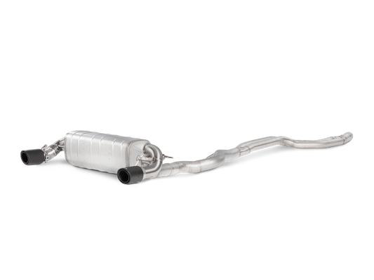 Akrapovic 16-17 BMW 340i (F30 F31) Evolution Line Cat Back (SS) w/ Carbon Tips (Req. Link Pipe)-Exhaust-Silicon Valley Bimmer