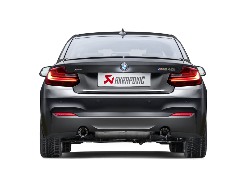 Akrapovic 16-17 BMW M240i (F22 F23) Evolution Line Cat Back (SS) w/ Carbon Tips (Req. Link Pipe)-Exhaust-Silicon Valley Bimmer