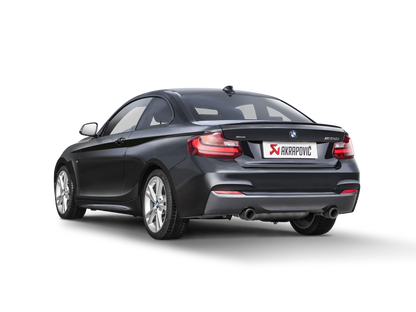 Akrapovic 16-17 BMW M240i (F22 F23) Evolution Line Cat Back (SS) w/ Carbon Tips (Req. Link Pipe)-Exhaust-Silicon Valley Bimmer