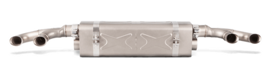 Akrapovic 16-17 Porsche 911 Turbo/Turbo S (991.2) Slip-On Line (Titanium) (Req. Tips/Diffuser)-Exterior-Silicon Valley Bimmer