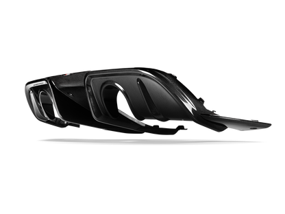 Akrapovic 718 Cayman GT4 RS (982) Carbon Rear Diffuser - Gloss-Exterior-Silicon Valley Bimmer