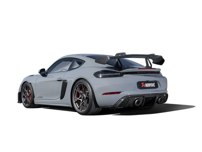Akrapovic 718 Cayman GT4 RS (982) Slip-On Race Line Exhaust System-Exterior-Silicon Valley Bimmer