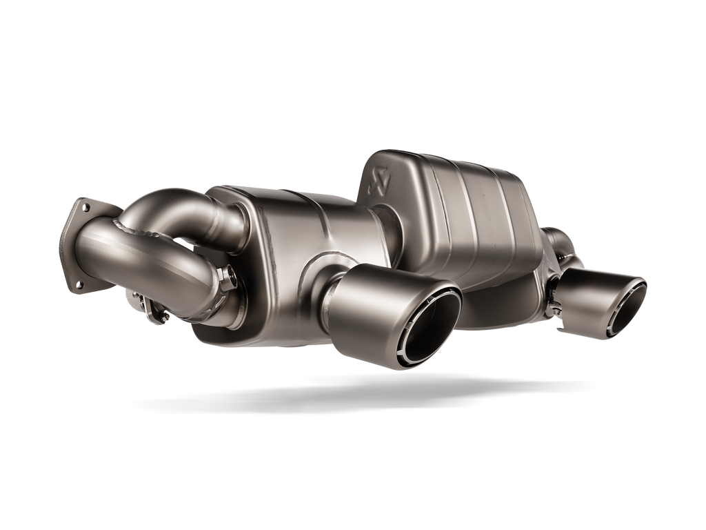 Akrapovic 718 Cayman GT4 RS (982) Slip-On Race Line Exhaust System-Exterior-Silicon Valley Bimmer