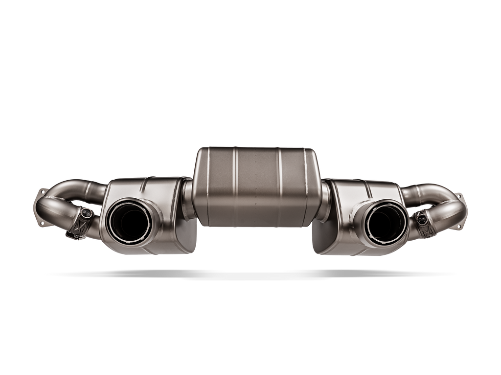 Akrapovic 718 Cayman GT4 RS (982) Slip-On Race Line Exhaust System-Exterior-Silicon Valley Bimmer