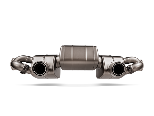 Akrapovic 718 Cayman GT4 RS (982) Slip-On Race Line Exhaust System-Exterior-Silicon Valley Bimmer