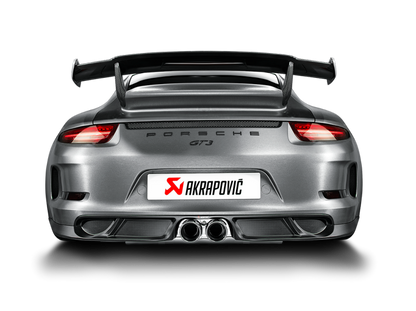 Akrapovic 991 / 911 GT3 Carbon Rear Diffuser-Exterior-Silicon Valley Bimmer