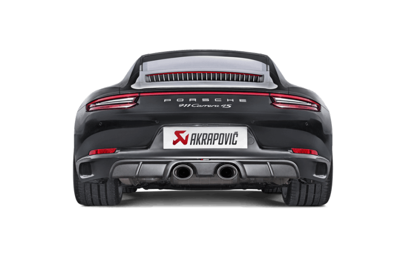 Akrapovic 991.2 / 911 Carrera / S / 4 / 4S / GTS Carbon Rear Diffuser - Matte-Exterior-Silicon Valley Bimmer