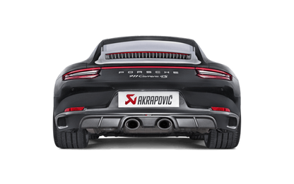 Akrapovic 991.2 / 911 Carrera / S / 4 / 4S / GTS Carbon Rear Diffuser - Matte-Exterior-Silicon Valley Bimmer
