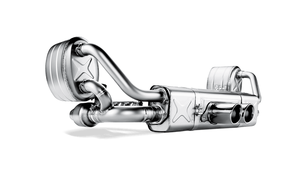 Akrapovic 997 / 911 GT3 / RS 3.6 Evolution Line w/ Header w/ Tips (Titanium)-Exhaust-Silicon Valley Bimmer
