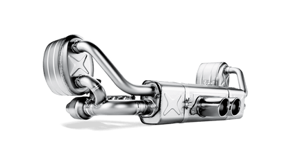 Akrapovic 997 / 911 GT3 / RS 3.6 Evolution Line w/ Header w/ Tips (Titanium)-Exhaust-Silicon Valley Bimmer