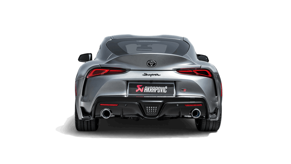 Akrapovic A90 Supra Evolution Exhaust System w/ Tips (Titanium)-Exhaust-Silicon Valley Bimmer