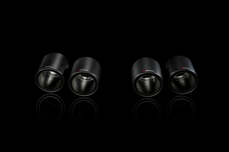 Akrapovic F06 M6 Evolution Exhaust System w/ Carbon Tail Pipe Set (Titanium)-Exhaust-Silicon Valley Bimmer