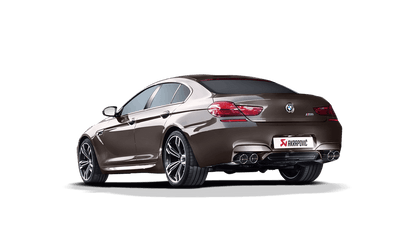 Akrapovic F06 M6 Evolution Exhaust System w/ Carbon Tail Pipe Set (Titanium)-Exhaust-Silicon Valley Bimmer