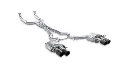 Akrapovic F10 M5 Evolution Exhaust System w/ Carbon Tail Pipe Set (Titanium)-Exhaust-Silicon Valley Bimmer