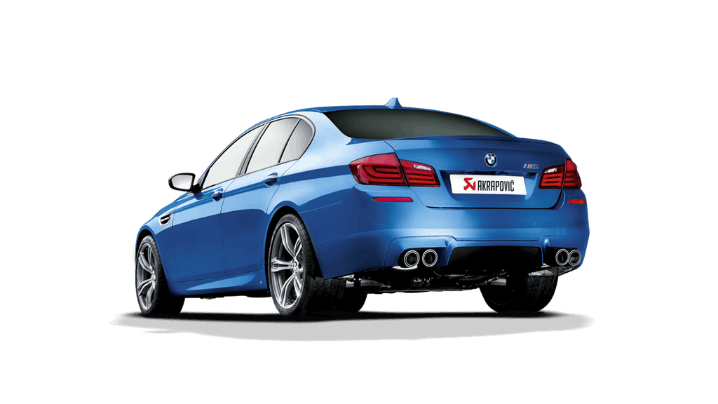 Akrapovic F10 M5 Evolution Exhaust System w/ Carbon Tail Pipe Set (Titanium)-Exhaust-Silicon Valley Bimmer
