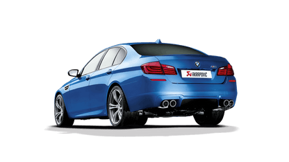 Akrapovic F10 M5 Evolution Exhaust System w/ Carbon Tail Pipe Set (Titanium)-Exhaust-Silicon Valley Bimmer