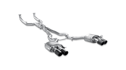 Akrapovic F12 / F13 M6 Evolution Exhaust System w/ Carbon Tail Pipe Set (Titanium)-Exhaust-Silicon Valley Bimmer