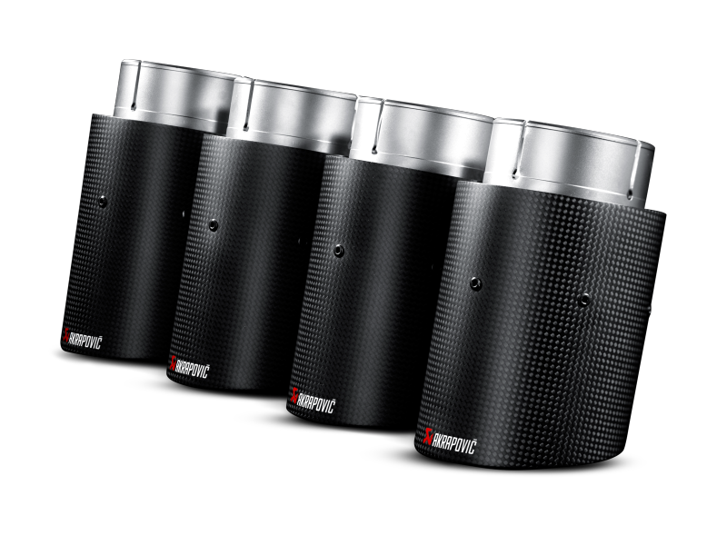 Akrapovic F12 / F13 M6 Evolution Exhaust System w/ Carbon Tail Pipe Set (Titanium)-Exhaust-Silicon Valley Bimmer