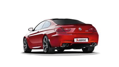 Akrapovic F12 / F13 M6 Evolution Exhaust System w/ Carbon Tail Pipe Set (Titanium)-Exhaust-Silicon Valley Bimmer