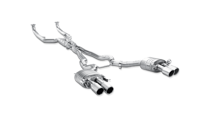 Akrapovic F12 / F13 M6 Evolution Exhaust System w/ Carbon Tail Pipe Set (Titanium)-Exhaust-Silicon Valley Bimmer