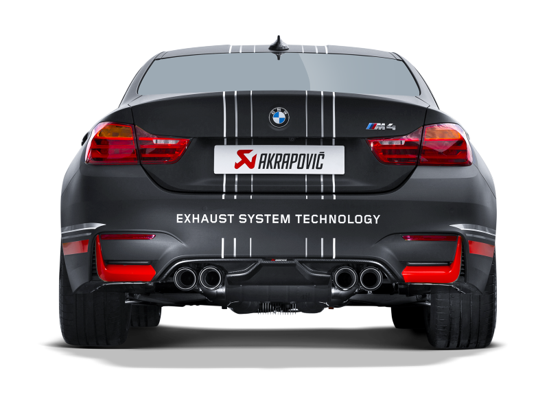 Akrapovic F82 / F83 M4 Rear Carbon Fiber Diffuser - Matte-Exterior-Silicon Valley Bimmer