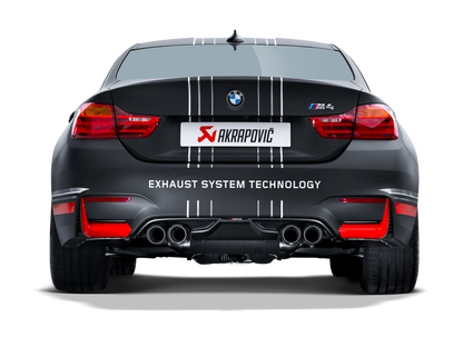 Akrapovic F82 / F83 M4 Rear Carbon Fiber Diffuser - Matte-Exterior-Silicon Valley Bimmer
