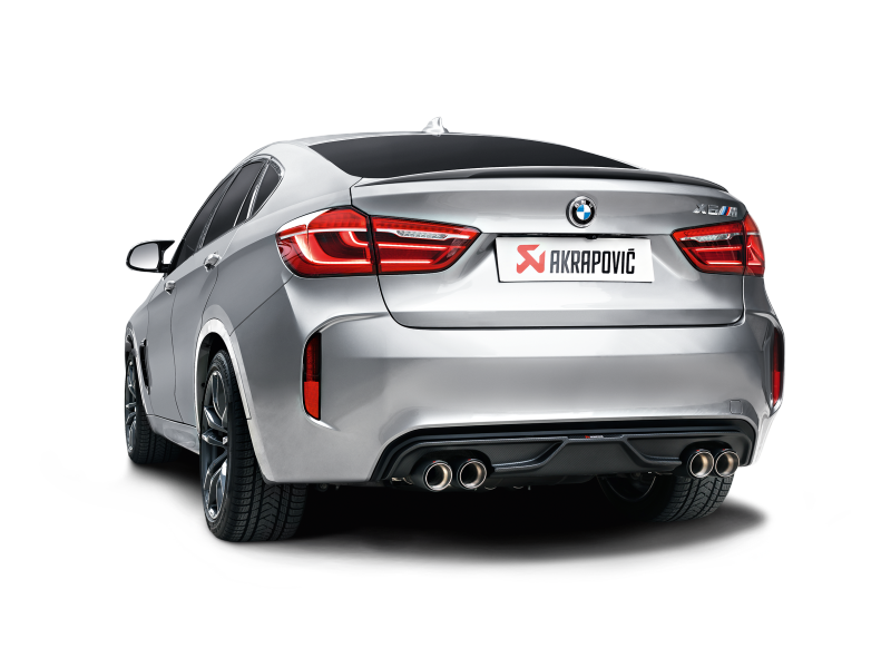 Akrapovic F85 X5M / F86 X6M Carbon Rear Diffuser-Exterior-Silicon Valley Bimmer