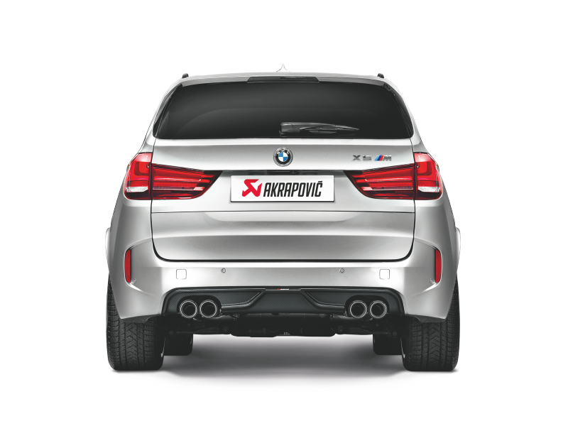 Akrapovic F85 X5M / F86 X6M Carbon Rear Diffuser-Exterior-Silicon Valley Bimmer