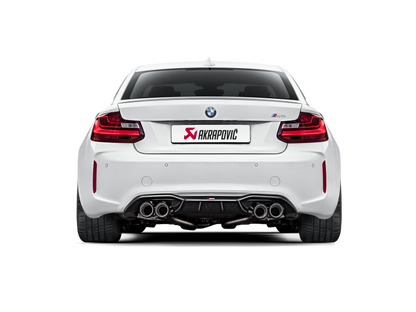 Akrapovic F87 M2 Carbon Rear Diffuser - Gloss-Exterior-Silicon Valley Bimmer