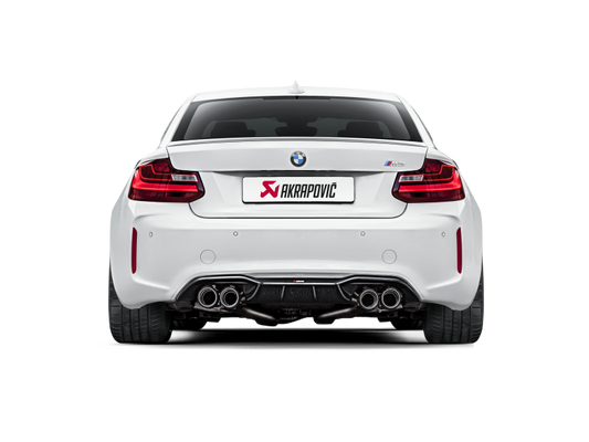 Akrapovic F87 M2 Carbon Rear Diffuser - Gloss-Exterior-Silicon Valley Bimmer