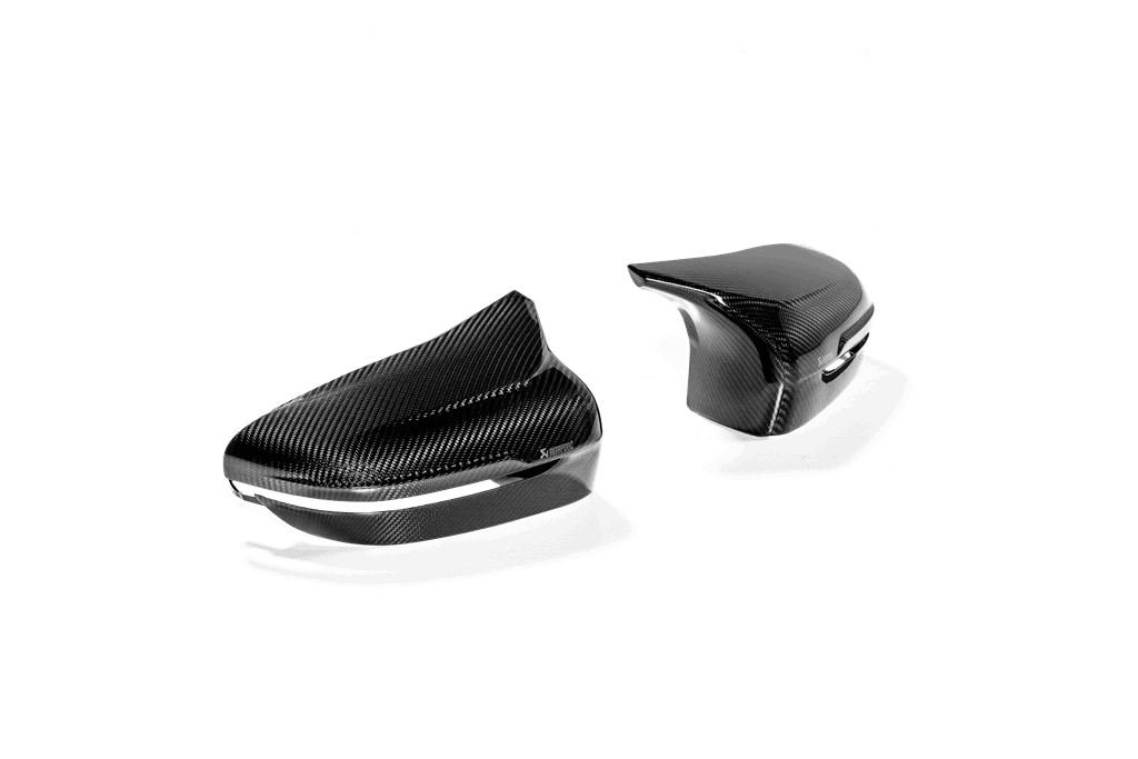 Akrapovic F91 F92 F93 M8 / M8 Competition Carbon Mirror Cap Set - Gloss-Exterior-Silicon Valley Bimmer