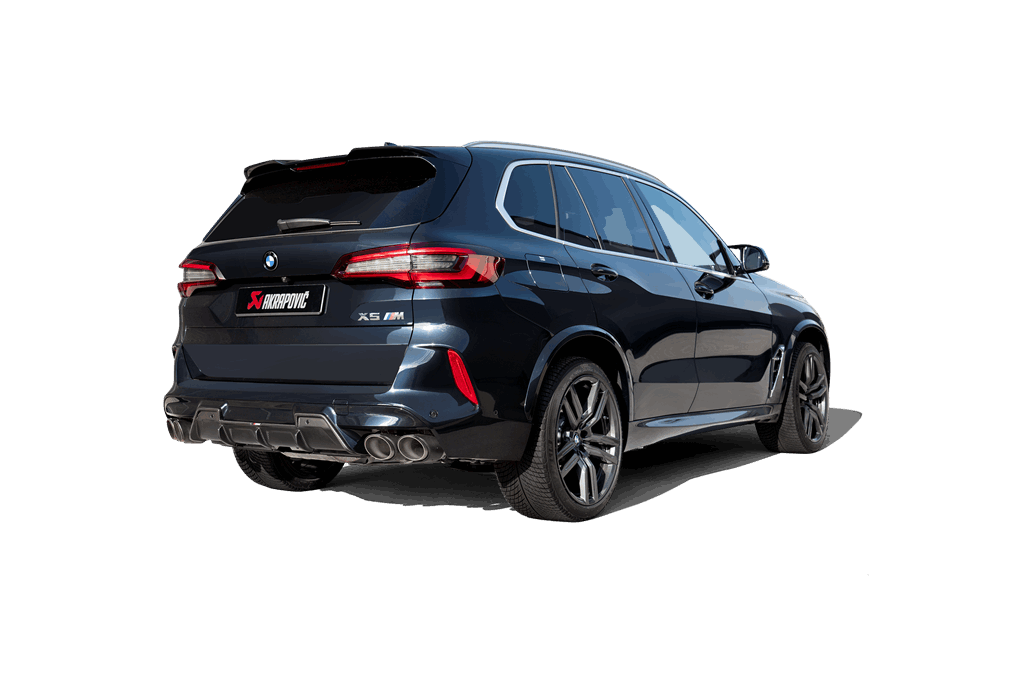 Akrapovic F95 X5M / F96 X6M Carbon Rear Diffuser - Matte-Exterior-Silicon Valley Bimmer