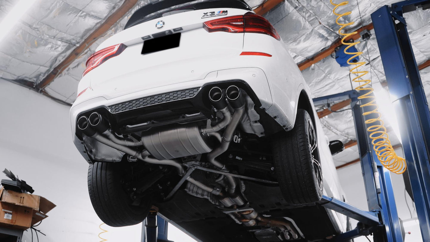 Akrapovic F9X X3M / X4M Titanium Slip-On Performance Exhaust-Exhaust-Silicon Valley Bimmer