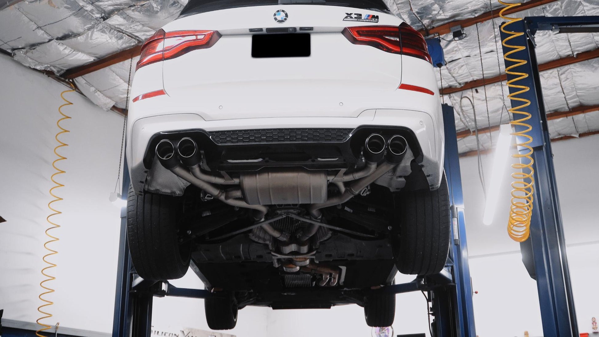 Akrapovic F9X X3M / X4M Titanium Slip-On Performance Exhaust-Exhaust-Silicon Valley Bimmer