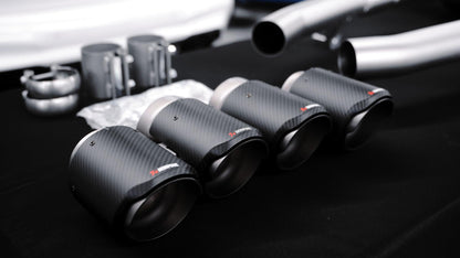 Akrapovic F9X X3M / X4M Titanium Slip-On Performance Exhaust-Exhaust-Silicon Valley Bimmer