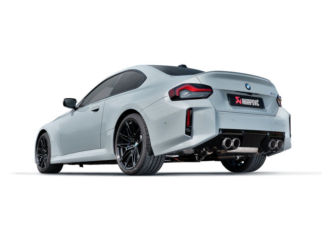 Akrapovic G87 M2 Titanium Exhaust - Slip-On Line-Exhaust-Silicon Valley Bimmer