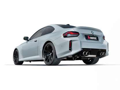 Akrapovic G87 M2 Titanium Exhaust - Slip-On Line-Exhaust-Silicon Valley Bimmer