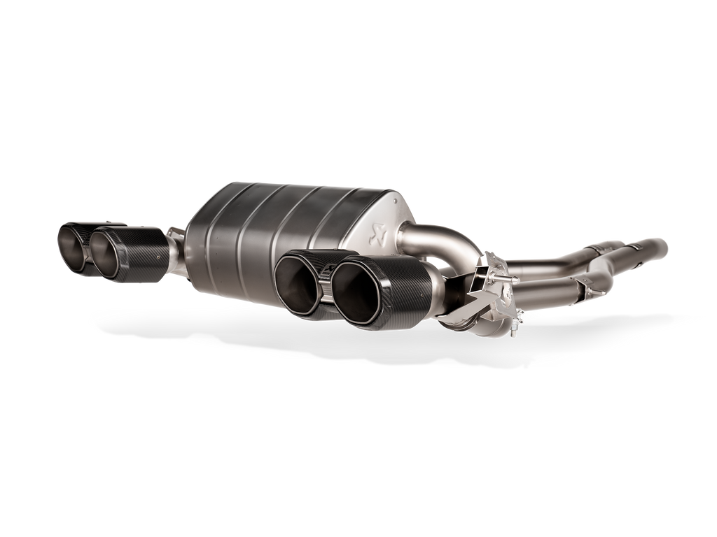 Akrapovic G87 M2 Titanium Exhaust - Slip-On Line-Exhaust-Silicon Valley Bimmer