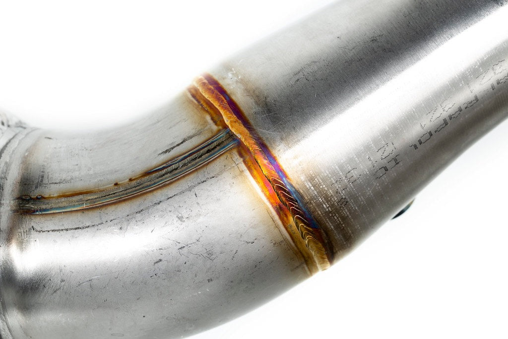 Akrapovic G8X M2 / M3 / M4 Stainless Downpipe Set - Catted-Exhaust-Silicon Valley Bimmer