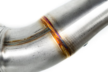 Akrapovic G8X M2 / M3 / M4 Stainless Downpipe Set - Catted-Exhaust-Silicon Valley Bimmer