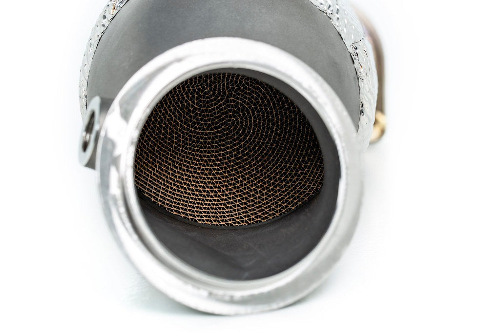 Akrapovic G8X M2 / M3 / M4 Stainless Downpipe Set - Catted-Exhaust-Silicon Valley Bimmer