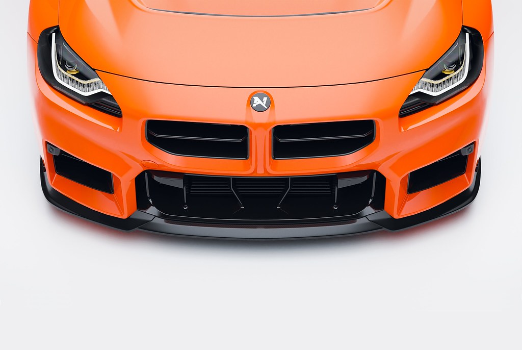 Alpha-N G87 M2 Carbon Clubsport Front Lip-Exterior-Silicon Valley Bimmer