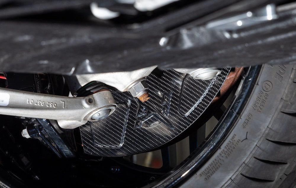 Alpha N G8X M3 / M4 Carbon Brake Duct Shield Set-Brakes-Silicon Valley Bimmer