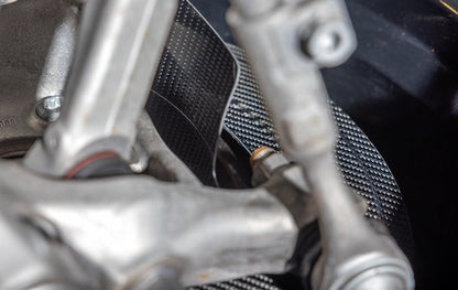 Alpha N G8X M3 / M4 Carbon Brake Duct Shield Set-Brakes-Silicon Valley Bimmer