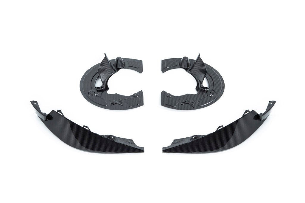 Alpha N G8X M3 / M4 Carbon Brake Duct Shield Set-Brakes-Silicon Valley Bimmer