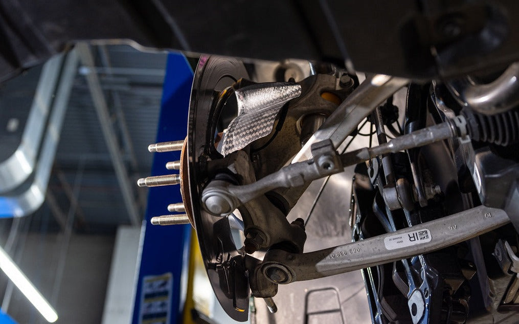 Alpha N G8X M3 / M4 Carbon Brake Duct Shield Set-Brakes-Silicon Valley Bimmer