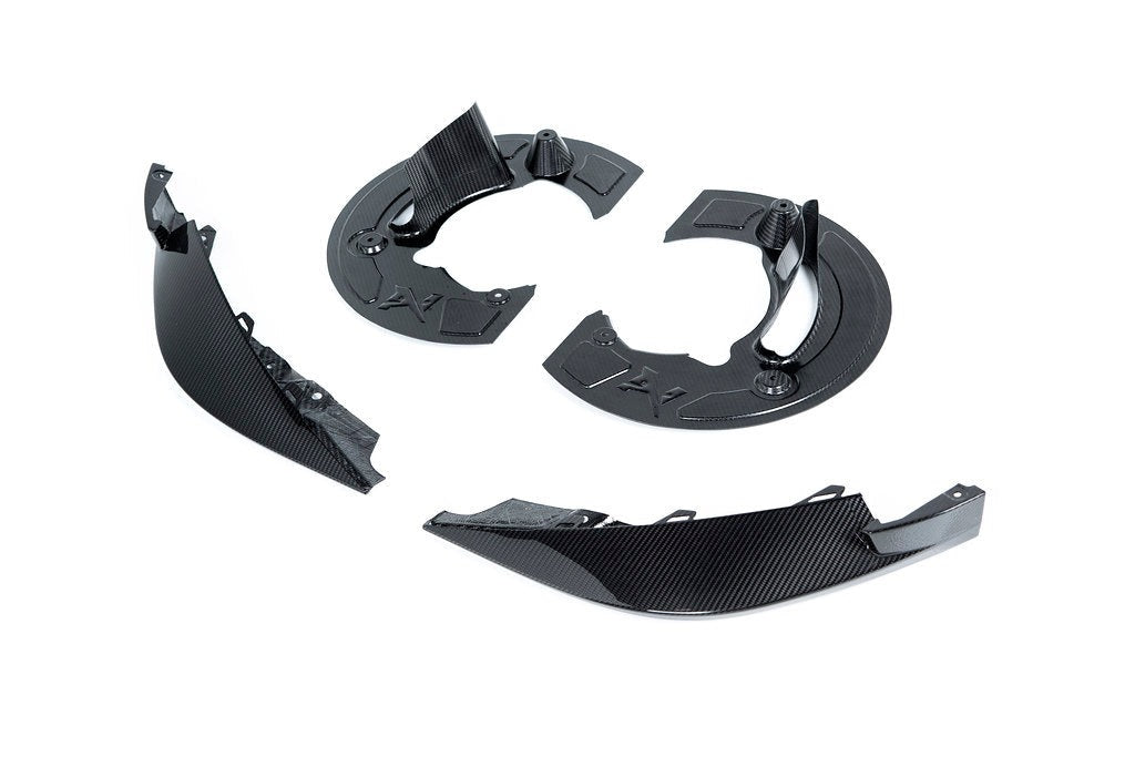 Alpha N G8X M3 / M4 Carbon Front Corner Splitter Set-Exterior-Silicon Valley Bimmer