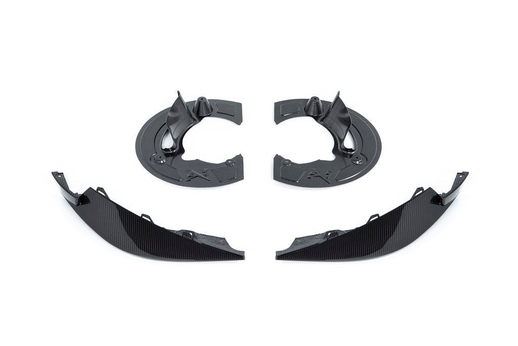 Alpha N G8X M3 / M4 Carbon Front Corner Splitter Set-Exterior-Silicon Valley Bimmer